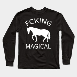 fucking magical shirt Long Sleeve T-Shirt